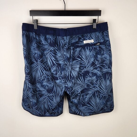 Fair Harbor Athletic Lined Shorts 8" Tropical Floral sz XXL - Picture 2 of 9
